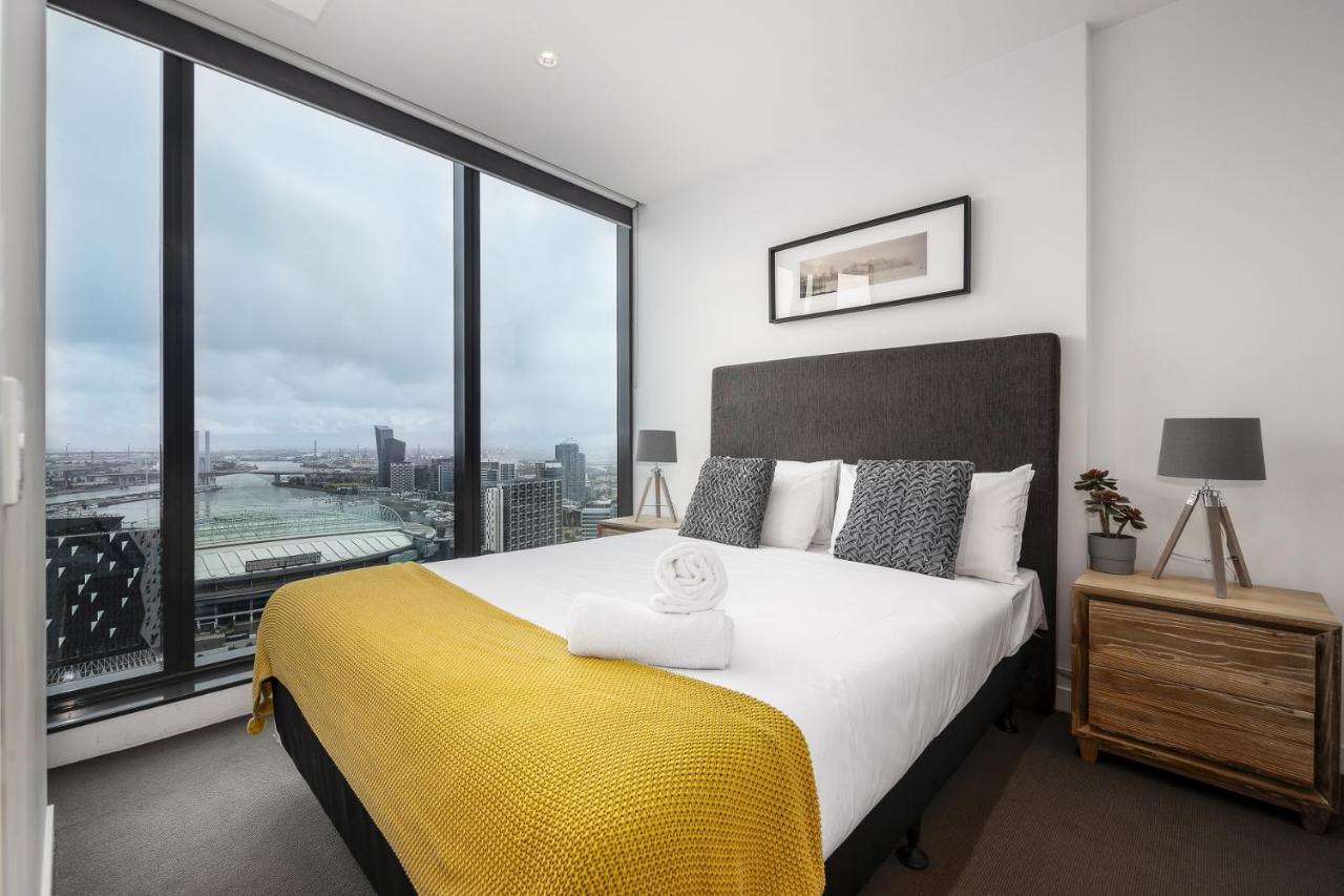Hudson Sea View Apartments Southern Cross Station Cbd Мельбурн Экстерьер фото