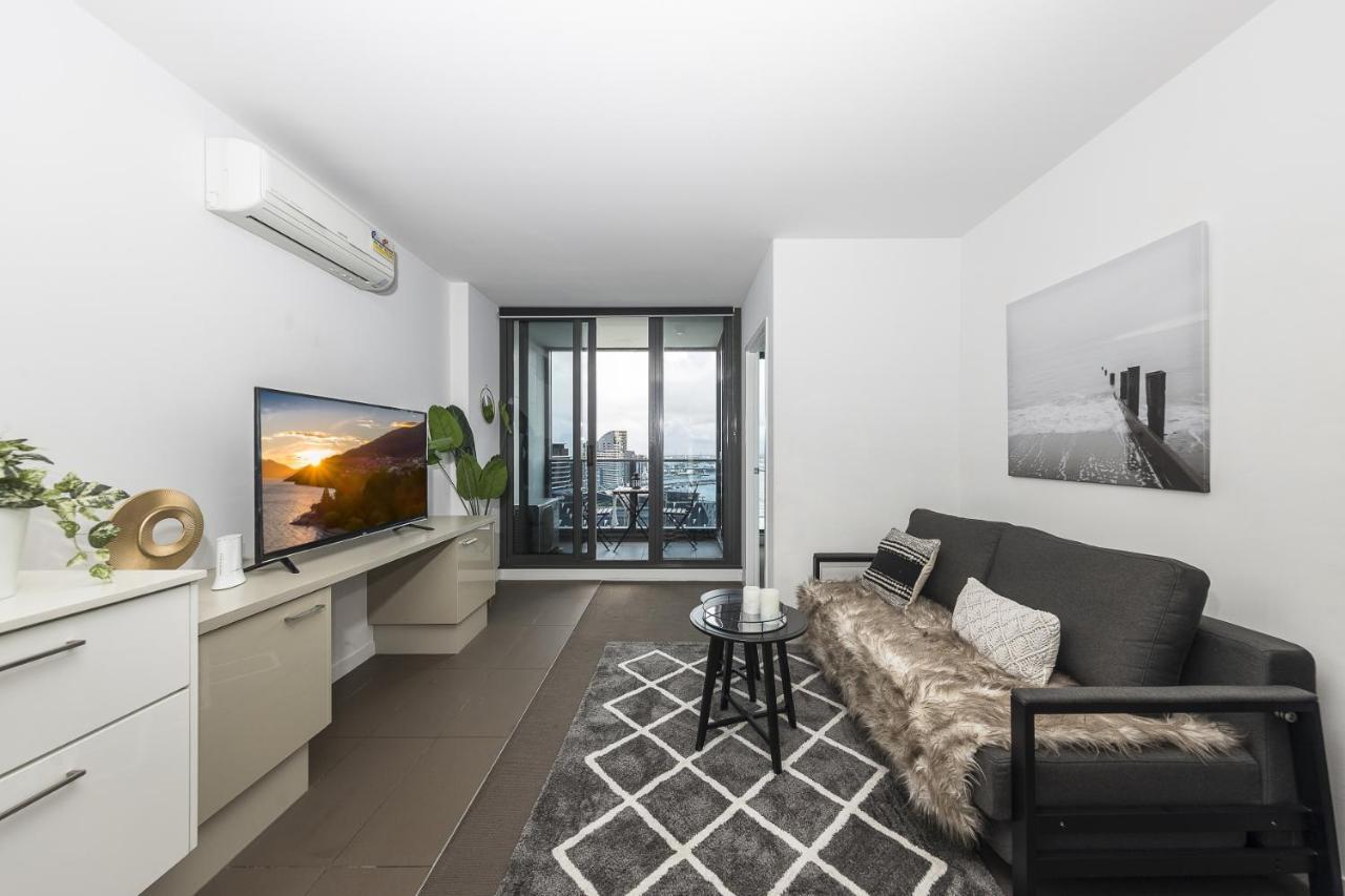 Hudson Sea View Apartments Southern Cross Station Cbd Мельбурн Экстерьер фото